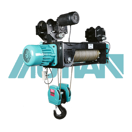 What areas are mobile electric hoists suitable for