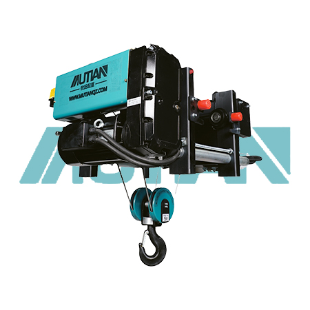 What areas are low headroom wire rope electric hoists suitable for